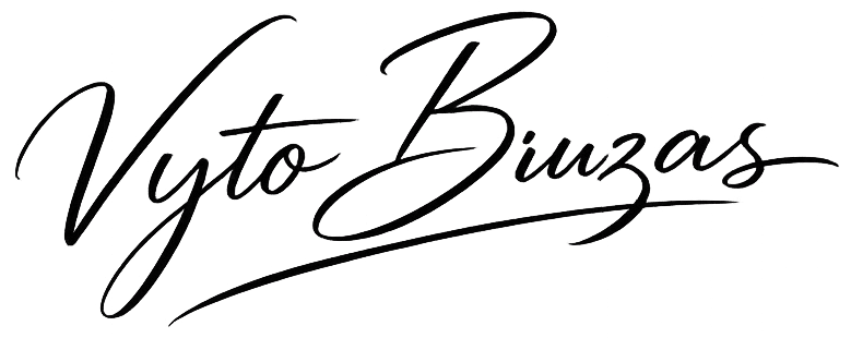Vyto Bruzas Signature
